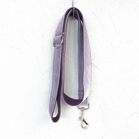 MUTTCO drawstring traction belt set (Option: Light purple Leash-XS)